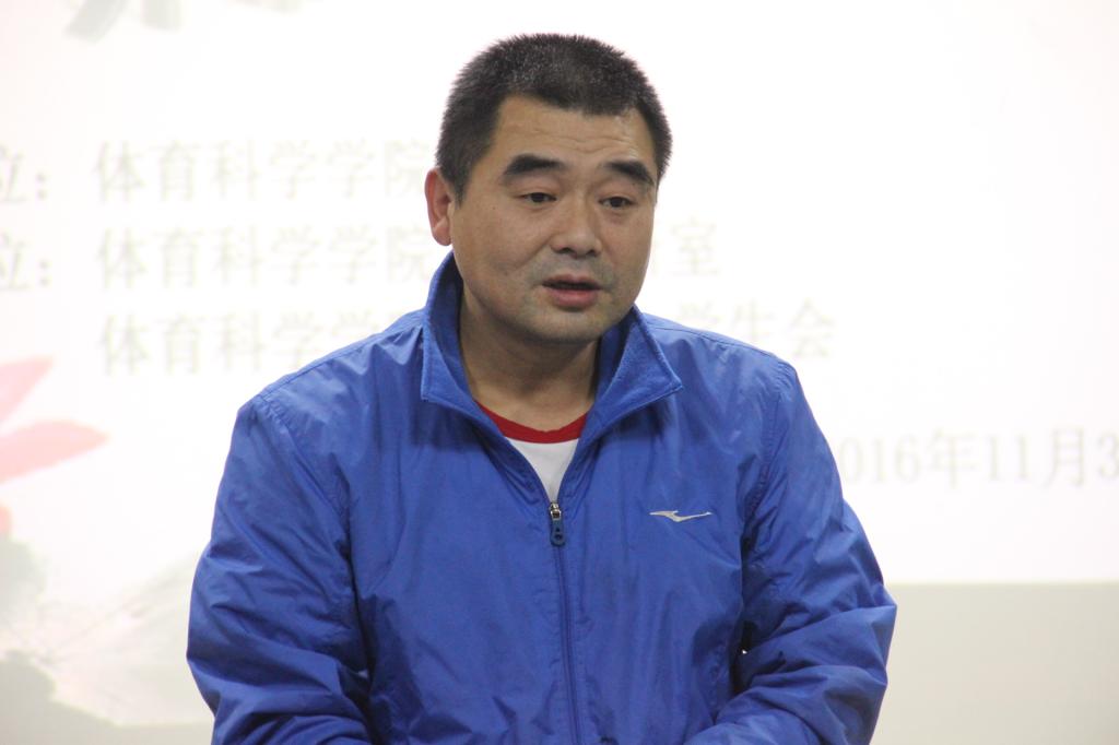 图为肖松书记致辞(朱嘉欣摄)