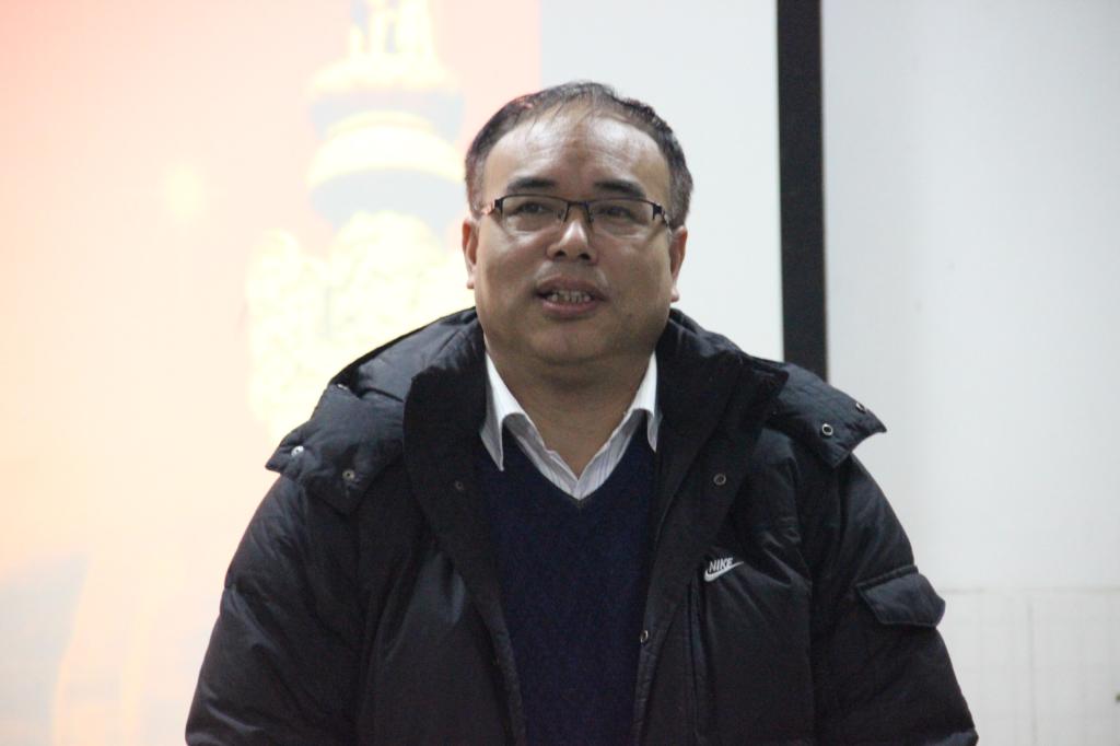 图为吴永海老师(陈宝玉摄)