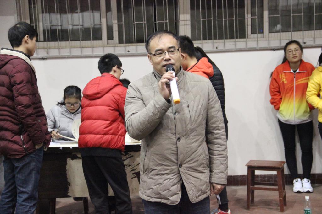 图为 吴永海副书记总结发言