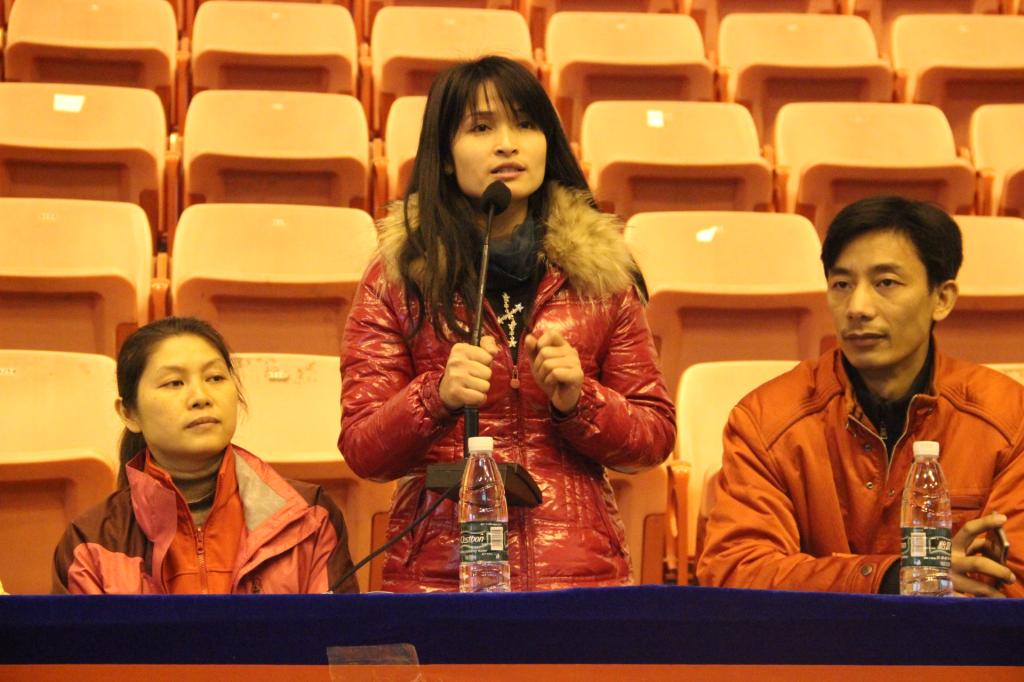 图为宁珊珊老师(张成兵摄)